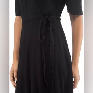 B Collection by Bobeau
Lumi Elbow-Sleeve Wrap Dress